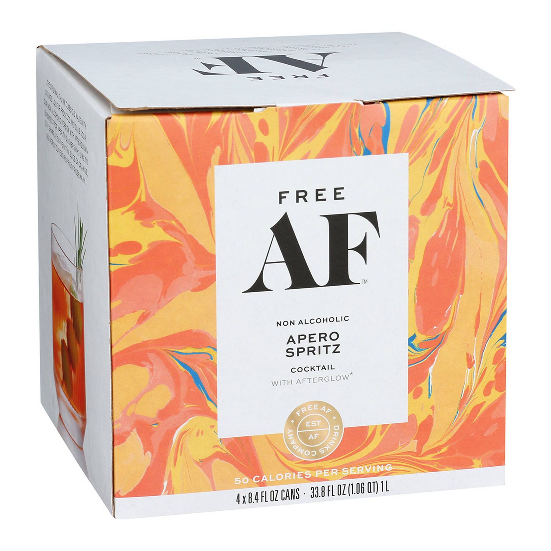 Free AF Non-Alcoholic Apero Spritz - 4pk/8.4 fl oz Cans