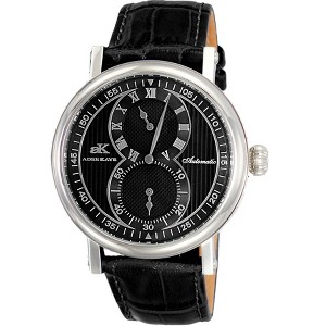 Adee Kaye Men's Mondo Black Dial Watch - AK5665-MBK - 1 of 1