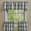 Park Designs Onyx And Ivory Valance 72" X 14" - 2 of 3