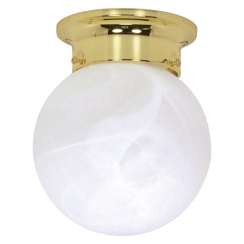 Ceiling Lights Flush Mount Polished Brass Aurora Lighting Target