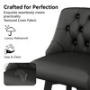 Vipbear Bar Stools Set of 2,27 inch Modren Bar Chairs with Back,360°Swivel Stool Seat Chairs for Kitchen lsland Counter Height Bar Stools - 4 of 4