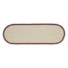 Jolly Ole Santa Jute Oval Runner 12x36 Vhc Brands - 2 of 3