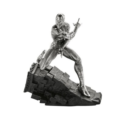 Royal Selangor Hand Finished Marvel Collection Pewter Spider-Man Webslinger Statue Gift