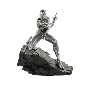 Royal Selangor Hand Finished Marvel Collection Pewter Spider-Man Webslinger Statue Gift - 1 of 4