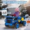 12V Kids Ride-On Dump Truck with Remote Control, Auto-Lifting Bed, Shovel, LED Lights, Electric Construction Vehicle Toy for Toddlers Ages 3-8 - 4 of 4