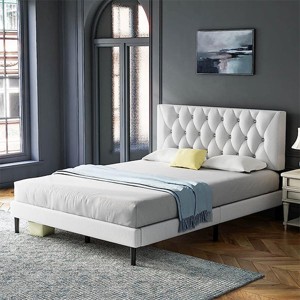 Hub Styler Platform Bed With Adjustable Headboard - 1 of 4