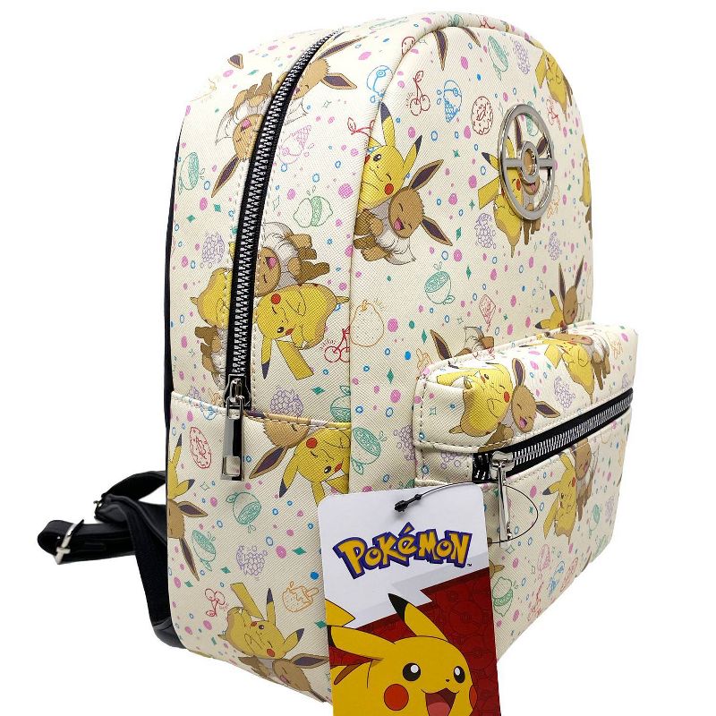 Pokemon 11&#34; Mini Backpack - Eevee/Pikachu, 5 of 15