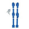 Pool Central Pole and Vacuum Hose Swimming Pool Accessory Hangers 2pc 12.5"- Blue - 2 of 2