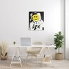Wall Art by Juan Sly Smiley Face Astronaut Urban Style Kids' Unframed Canvas - Stupell Industries: Digital Art, Outer Space, Vertical, MDF - 3 of 4