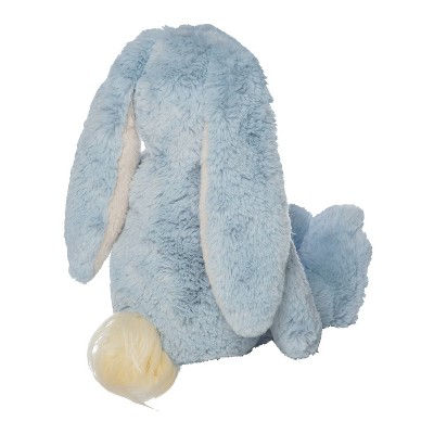 Blue and Light Apricot 12" Plush Snuggle Bunny