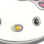 white barbell