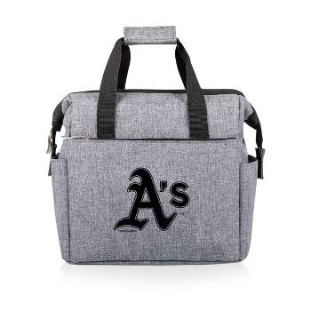 MLB Oakland Athletics On The Go Soft Lunch Bag Cooler - Heathered Gray