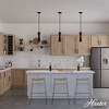 Zola Flat Mini Pendant Ceiling Light Fixture Matte Black - Hunter Fan - 2 of 4