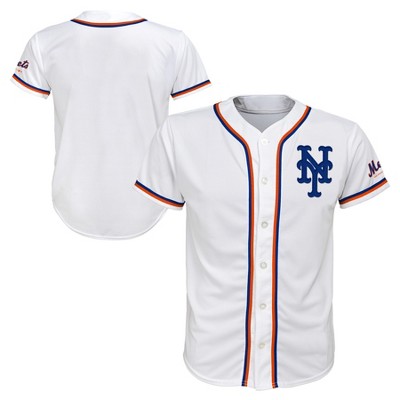 all white mets jersey