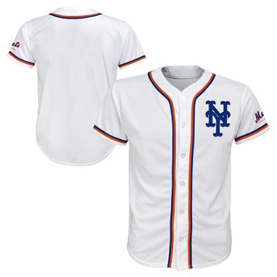 mets all white jersey