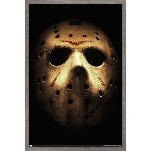Trends International Friday the 13th - Mask Framed Wall Poster Prints - 1 of 4