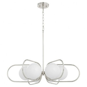 Quorum Lighting Belmont 6 - Light Chandelier in  Polished Nickel - 1 of 1