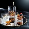 LEMONSODA Crystal Old Fashioned Spinning Glasses Set w/ Pitcher 10oz - 2 of 4