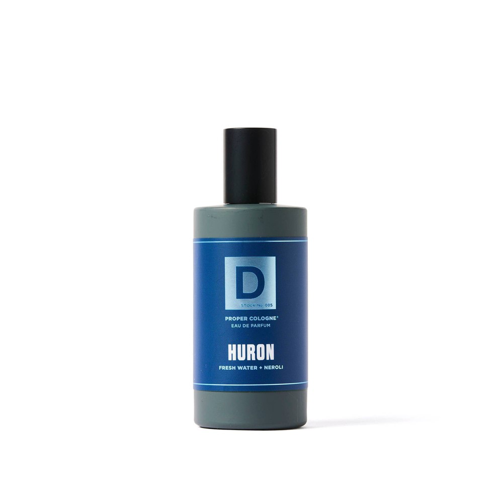 Duke Cannon Supply Co. Aquatic & Warm Woods Huron Men's Proper Cologne - 1.7 fl oz