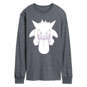 Men's - Pokémon - Gengar Long Sleeve Graphic T-Shirt - 1 of 3
