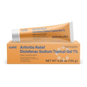 Curist Diclofenac Sodium Topical Gel 1% 150g (5.29oz) - Arthritis Pain & Joint Pain Relief for Hand Pain, Foot Pain, Knee Pain, Elbow Pain, Ankle Pain - 1 of 4