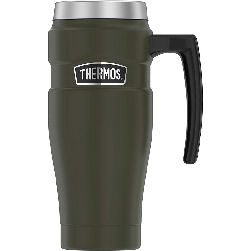 Thermos 16 oz. Stainless King Insulated Stainless Steel Travel Mug with Handle, 2 of 5