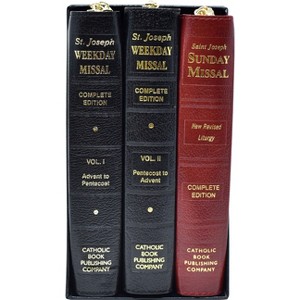 St. Joseph Daily and Sunday Missals - by  Catholic Book Publishing & Icel (Leather Bound) - 1 of 1