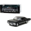 1967 Chevrolet Impala Sport Sedan Tuxedo Black 1/24 Diecast Model Car by Greenlight - image 4 of 4