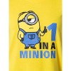 Despicable Me Womens' Minions 1 In A Minion Sleep Pajama Set Short Multicolored - 3 of 4