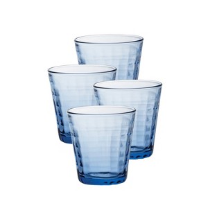 Duralex Prisme Marine Tumbler, Made in France, Set of 4 - 1 of 4