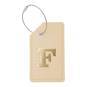 Unique Bargains Luggage Tag Khaki 1 Pc - 1 of 4