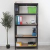 5-Tier Storage Rack, Garage Heavy Duty Metal Storage Shelving, Adjustable 5 Tier Storage Shelves - 4 of 4