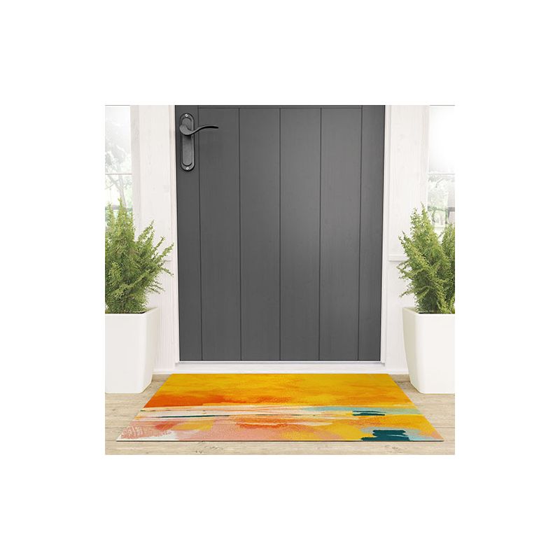 lunetricotee sunny landscape Looped Vinyl Welcome Mat - Society6, 2 of 6