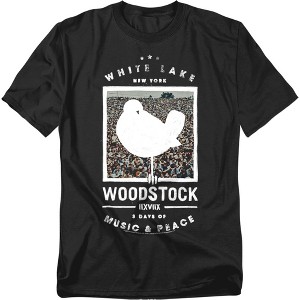 Men's Woodstock Birds Eye View T-Shirt - 1 of 4