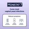 Monistat 7-Dose Yeast Infection Treatment 7 Disposable Applicators & 1 Cream Tube - 1.9oz - 3 of 4