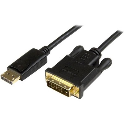 StarTech.com DisplayPort to DVI Converter Cable - DP to DVI Adapter - 3ft - 1920x1200 (DP2DVI2MM3)