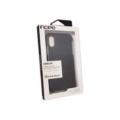 Incipio Aerolite Case for iPhone XS/X - Black/Clear