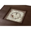 42" Square Aluminum 55000 BTUs Propane Contemporary Fire Table with 2 Covers - Oakland Living
 - 4 of 4