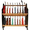 A&S Crafted Products The Session-Pro Double-Stack Mobile Guitar Rack - 2 of 4