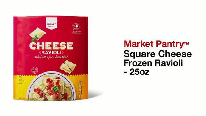 Square Cheese Frozen Ravioli - 25oz - Market Pantry&#8482;, 2 of 8, play video
