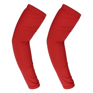 Unique Bargains Reduce Joint Pain Arm Elbow Compression Sleeve 1 Pair - 1 of 4
