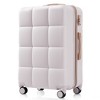 Whisen Luggage Set of 3, 20-inch with USB Port, Airline Certified Carry-on Luggage with Cup Holder, ABS Hard Shell Luggage - 3 of 4