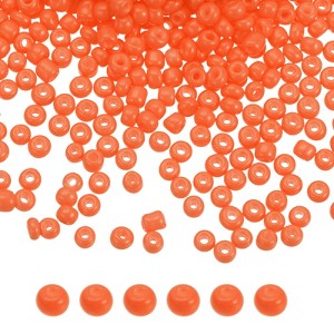 Unique Bargains Loose Craft DIY Earring Necklace Making Glass Round Beads 6000 Pcs - 1 of 4