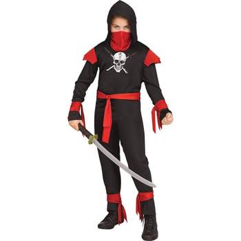 Fun World Boys' Skull Ninja Costume
