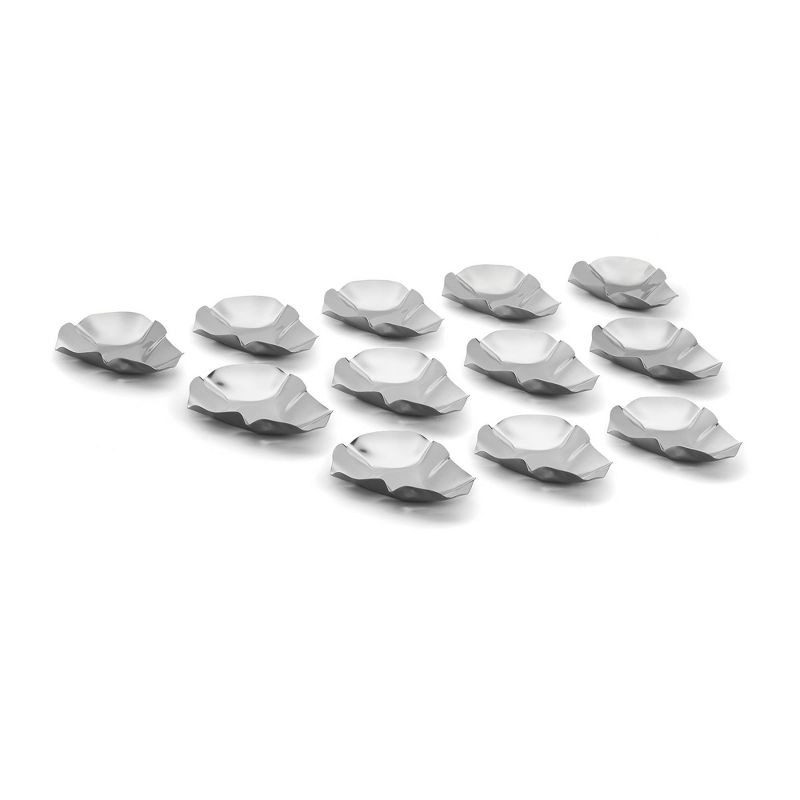 12pk Stainless Steel Oyster Shells - Outset, 3 of 7