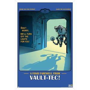 Trends International Fallout: 76 - Fond Farewell Framed Wall Poster Prints - 1 of 4