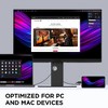 ViewSonic VP2788-5K 27" 5K Mac-Ready Monitor with 100% sRGB, 99% DCI-P3, Pantone Validated, Advanced Ergonomics, Thunderbolt 4, USB Hub, HDMI, and DP - 3 of 4