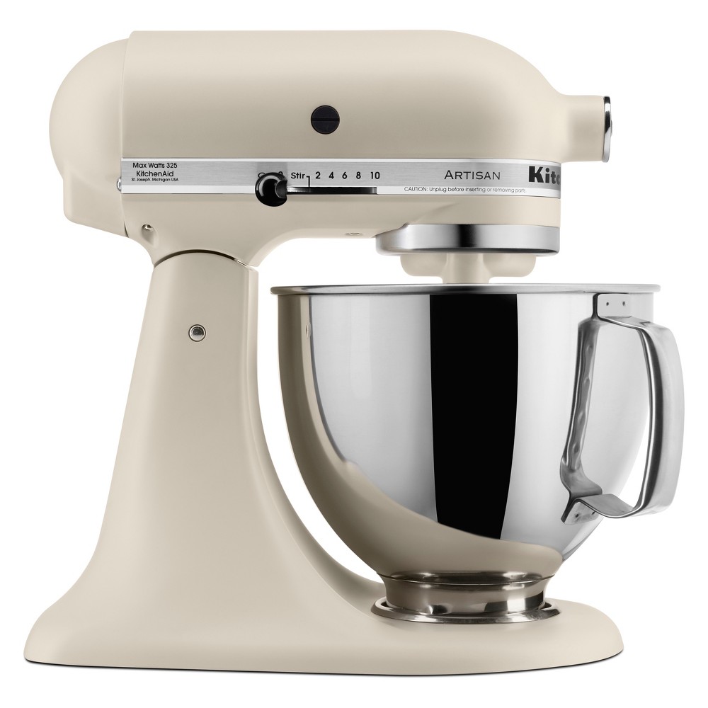 KitchenAid 5qt Artisan Series Tilt-Head Stand Mixer Matte Fresh Linen KSM150PSFL