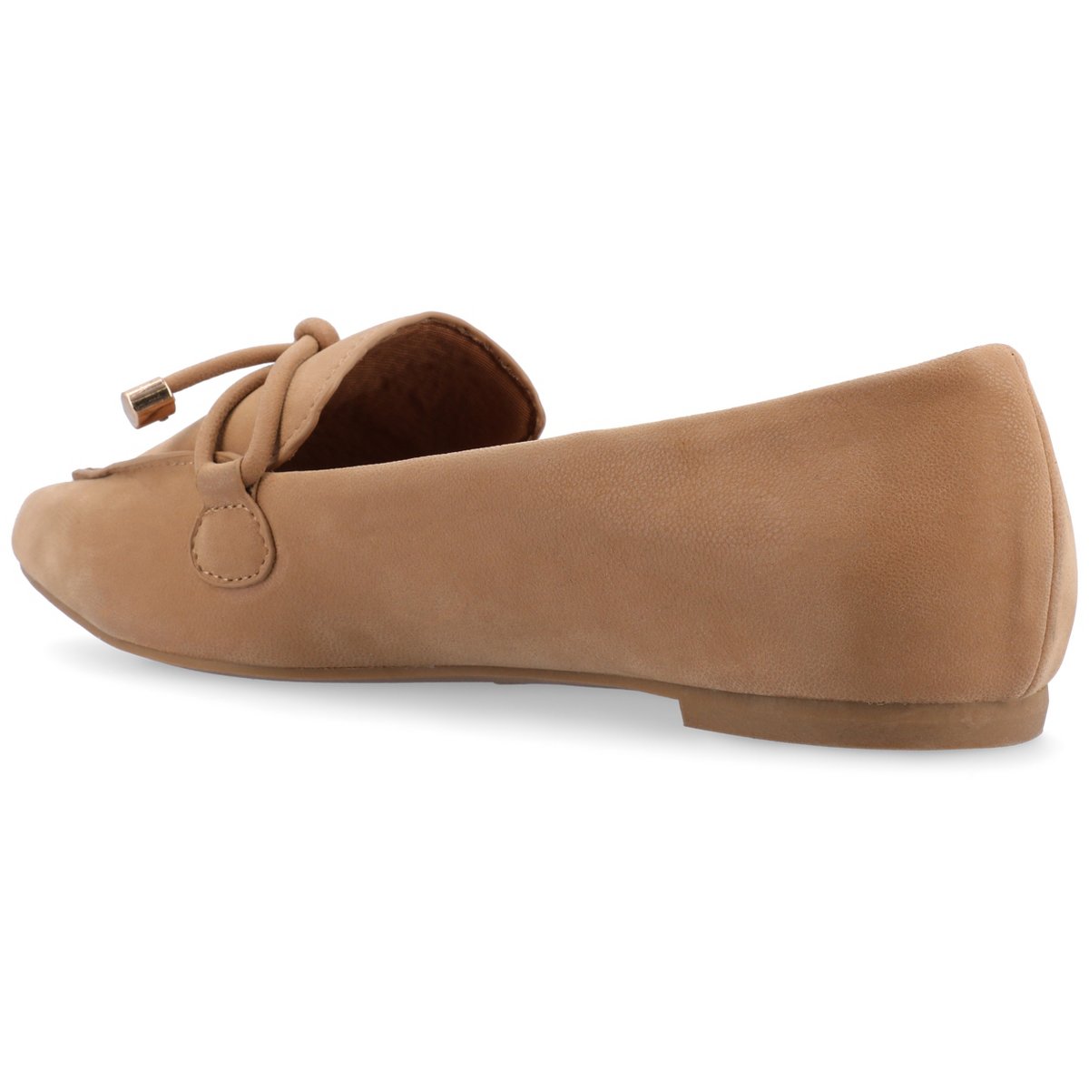 Обувь Journee Collection Narrow Width Women's Muriel Flat Tan 10NW — фото 7