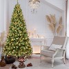 Resenkos Artificial 9ft  LED-lit Christmas Tree with 1930PVC Mixed Branch Tips - 3 of 4